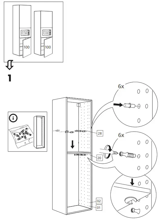 IKEA 104.307.02 VÄRMD Microwave Oven - fig20