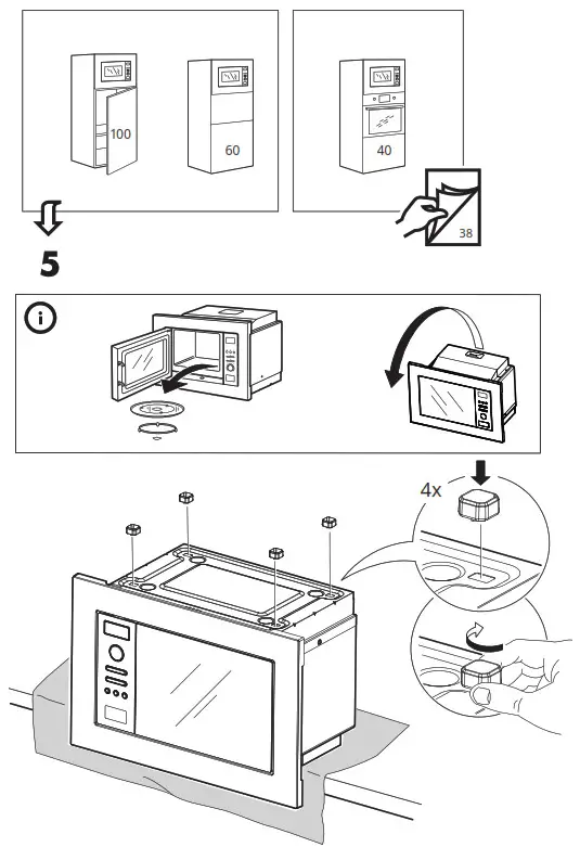 IKEA 104.307.02 VÄRMD Microwave Oven - fig31