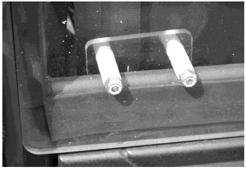 FALCON RIDGE CF Moto U Force 1000 Full Polycarbonate Rear Window padding and bottom