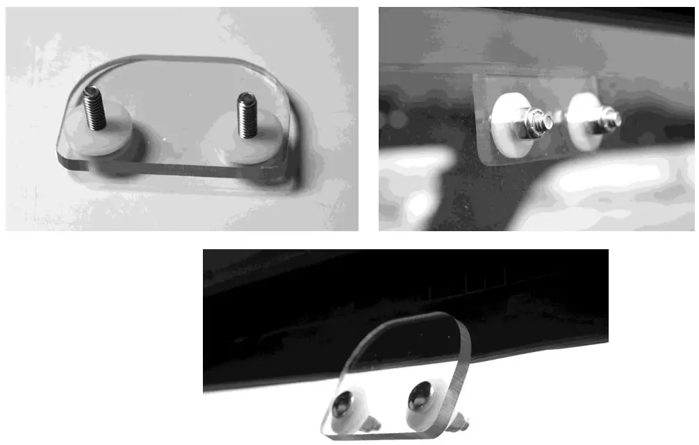 FALCON RIDGE CF Moto U Force 1000 Full Polycarbonate Rear Window thumbnut