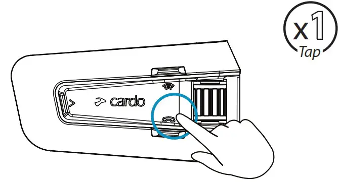cardo PackTalk Edge Off Road Vehicle Wireless Handsfree Intercom - GPS Pairing 2