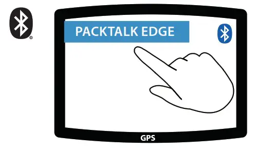 cardo PackTalk Edge Off Road Vehicle Wireless Handsfree Intercom - GPS Pairing 3