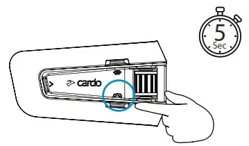 cardo PackTalk Edge Off Road Vehicle Wireless Handsfree Intercom - Getting Started 3