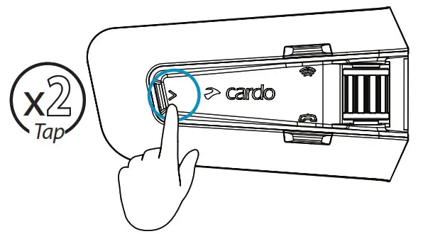 cardo PackTalk Edge Off Road Vehicle Wireless Handsfree Intercom - Radio 2