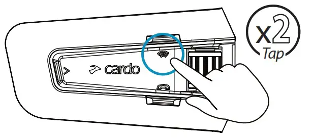 cardo PackTalk Edge Off Road Vehicle Wireless Handsfree Intercom - Universal Bluetooth intercom 3