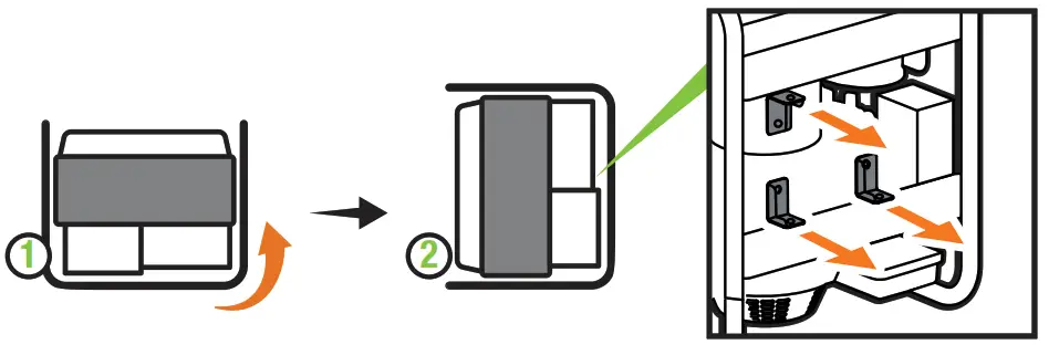 CHAMPION 4500W Dual Fuel Open - Remove brackets.