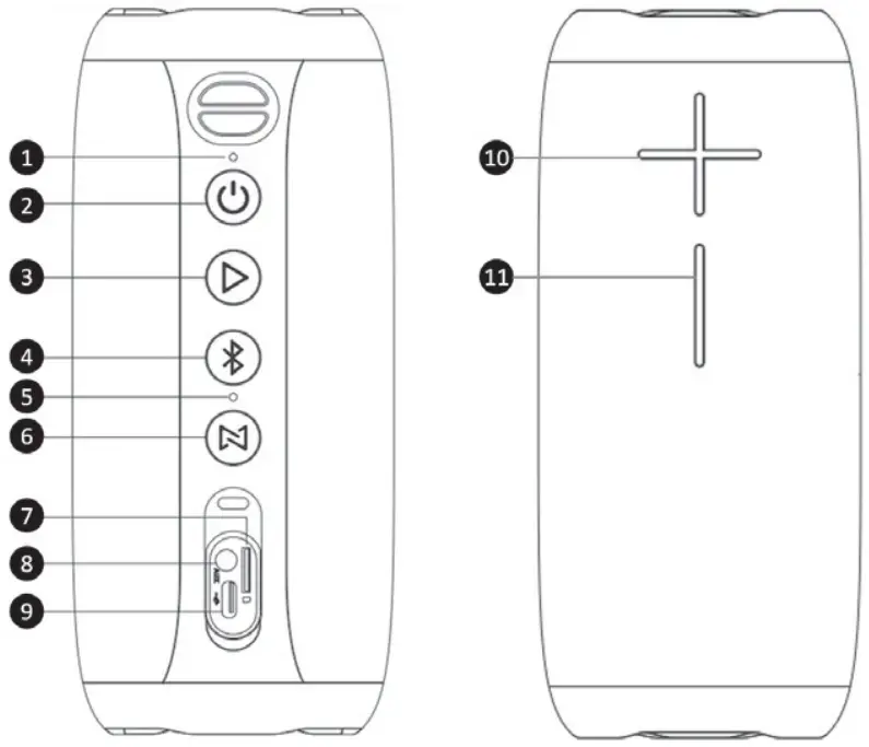 BT speaker description