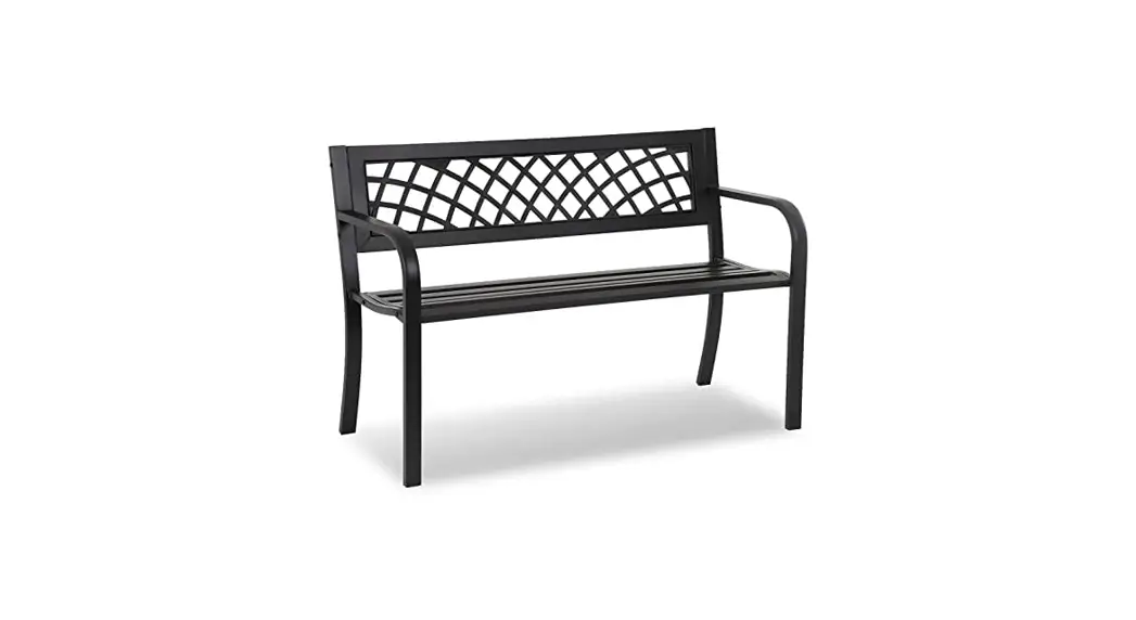 909 Outdoor B098f7h9hj Steel Garden Bench User Manual
