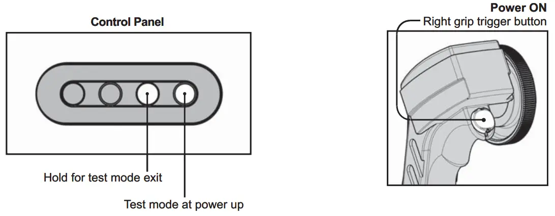 AMPHIBICO Phenom NX5 SE Underwater Housing - Power ON
