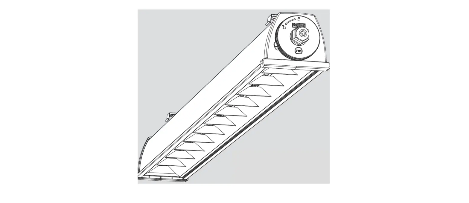 Beghelli Steel Eco Adjustable Led Instructions