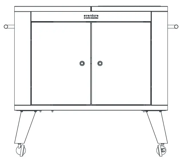 everdure HBPK Mobile Prep Kitchen-