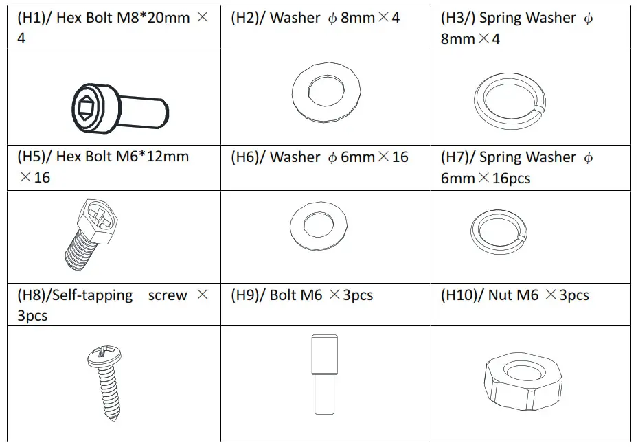 everdure HBPK Mobile Prep Kitchen- Hardware