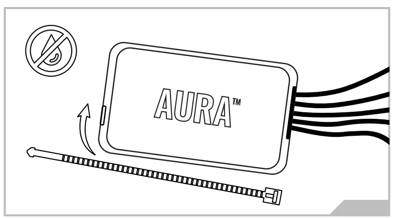 OPT7 LIGHTING AURA Double Row Motorcycle Multi-Color LED Light fig 4