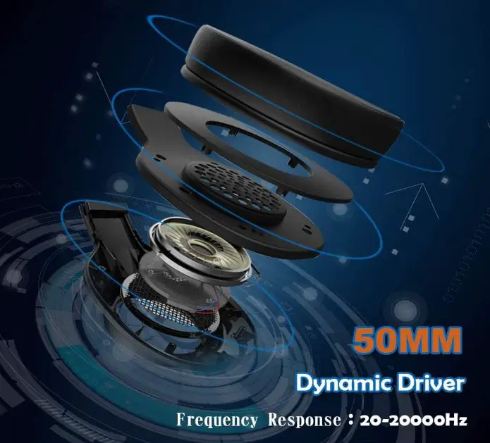 AZLink Gaming headsets PS4 Bass Stereo Headset Wired PC Game Headphones (1)