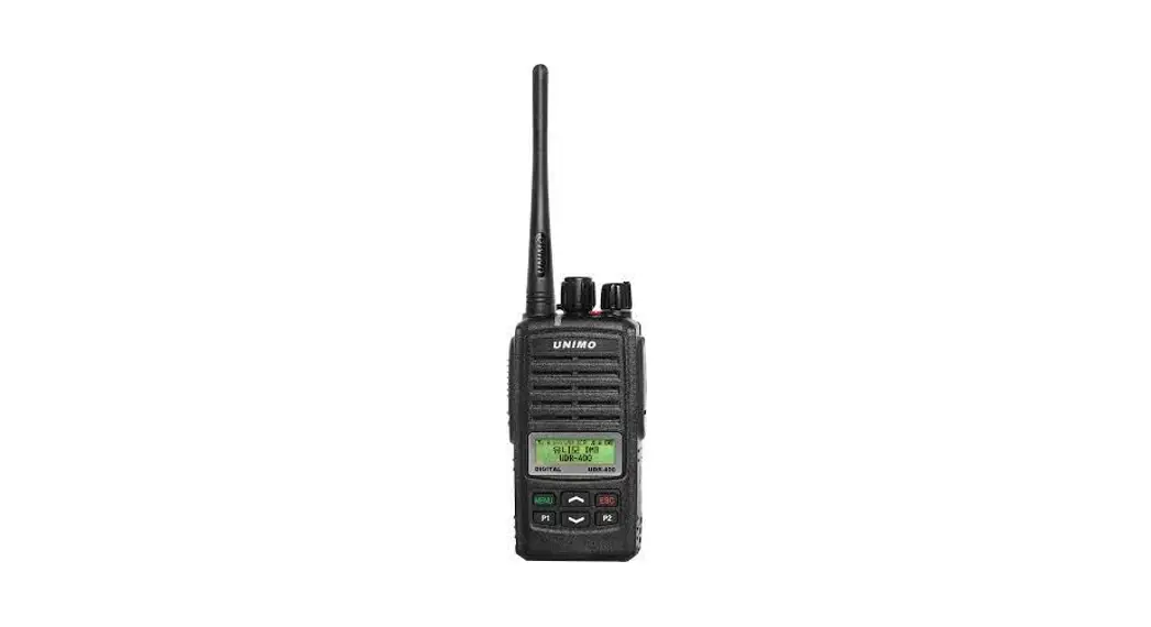 Unimo Udr-100 Digital Portable Radio User Guide