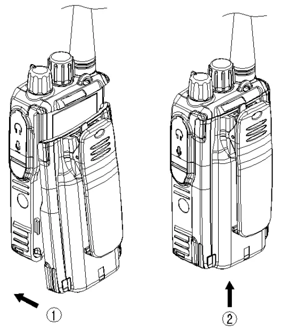 unimo UDR 100 Digital Portable Radio - fig