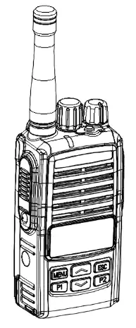 unimo UDR 100 Digital Portable Radio
