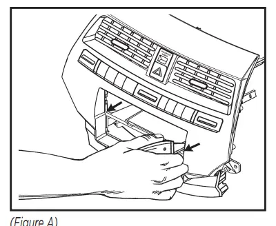 Metra 99-7875 DIN radio provision --center bar