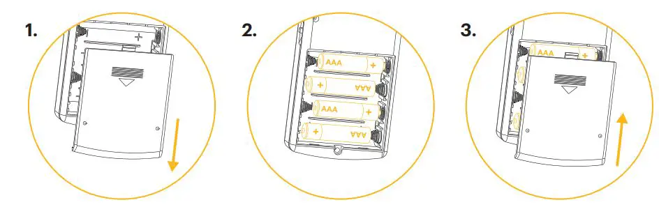 KODAK 1.8x Magnifying LED Slide Viewer User Manual - INSTALLING BATTERIES