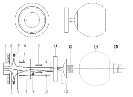 TREND TW40039AB Lunette Modern Aged Brass Wall Sconce
