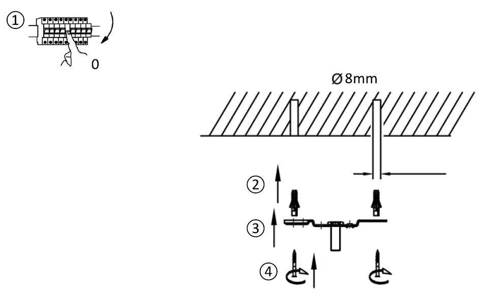 Paul Neuhaus 828130 LEFES Light LED Semi Flush Ceiling Light 2