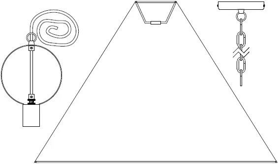 Dainolite-PCN-241P-Princeton-White-Modern-Contemporary-Cone-Pendant-Light-FIG-2