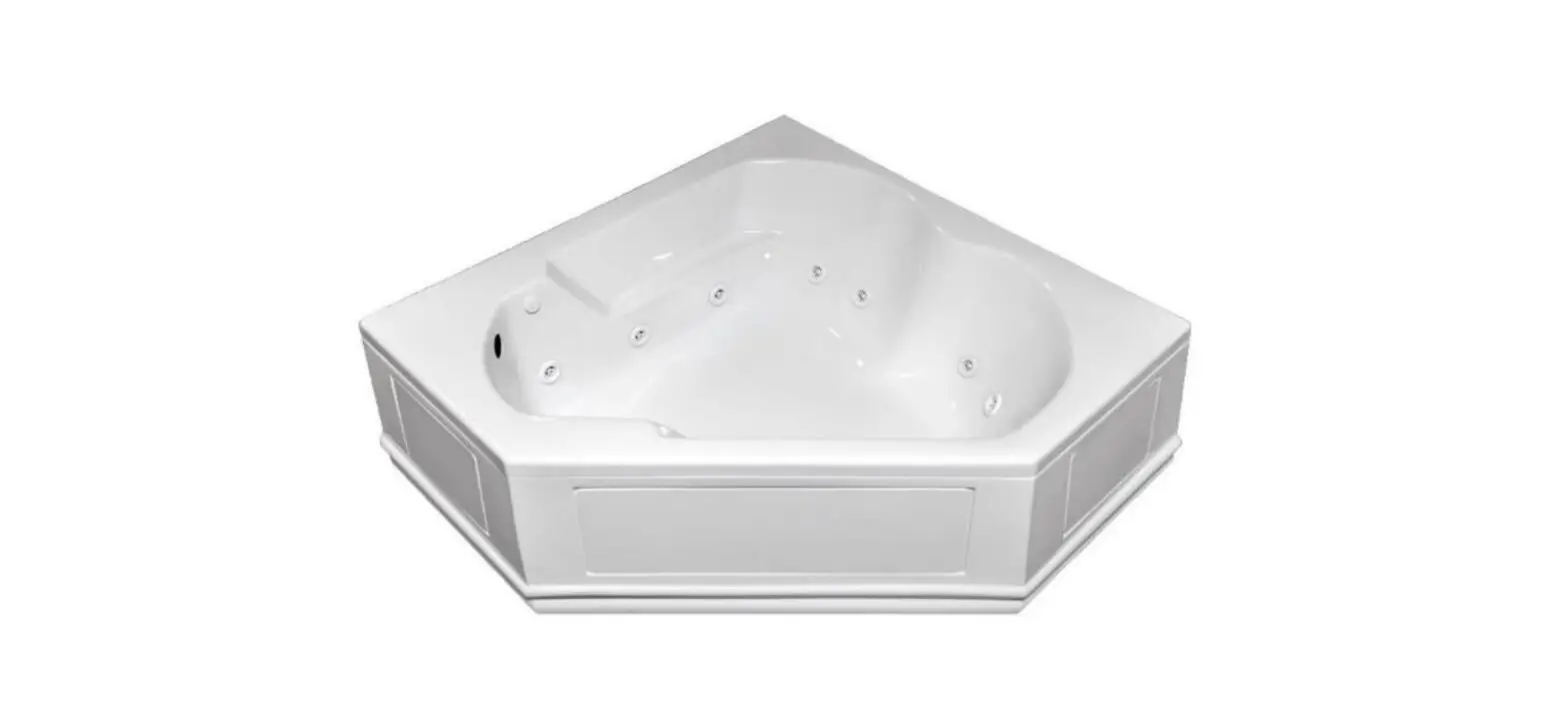 Laurel Mountain Dual Corner Plus 60 Inch X 60 Inch Skirted Acrylic Whirlpool Instruction Manual