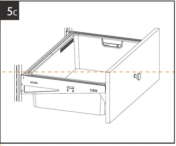 Origin 21 WD2SMDK-16-OAK Small Wood Drawer Kit 7