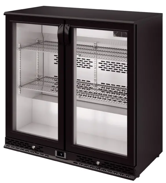 ggm gastro Drinks Refrigerated Counters Showcase 330 Liters 1