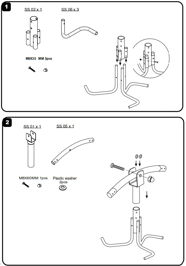LIFESPAN Bubble Seesaw LK22 - part list2