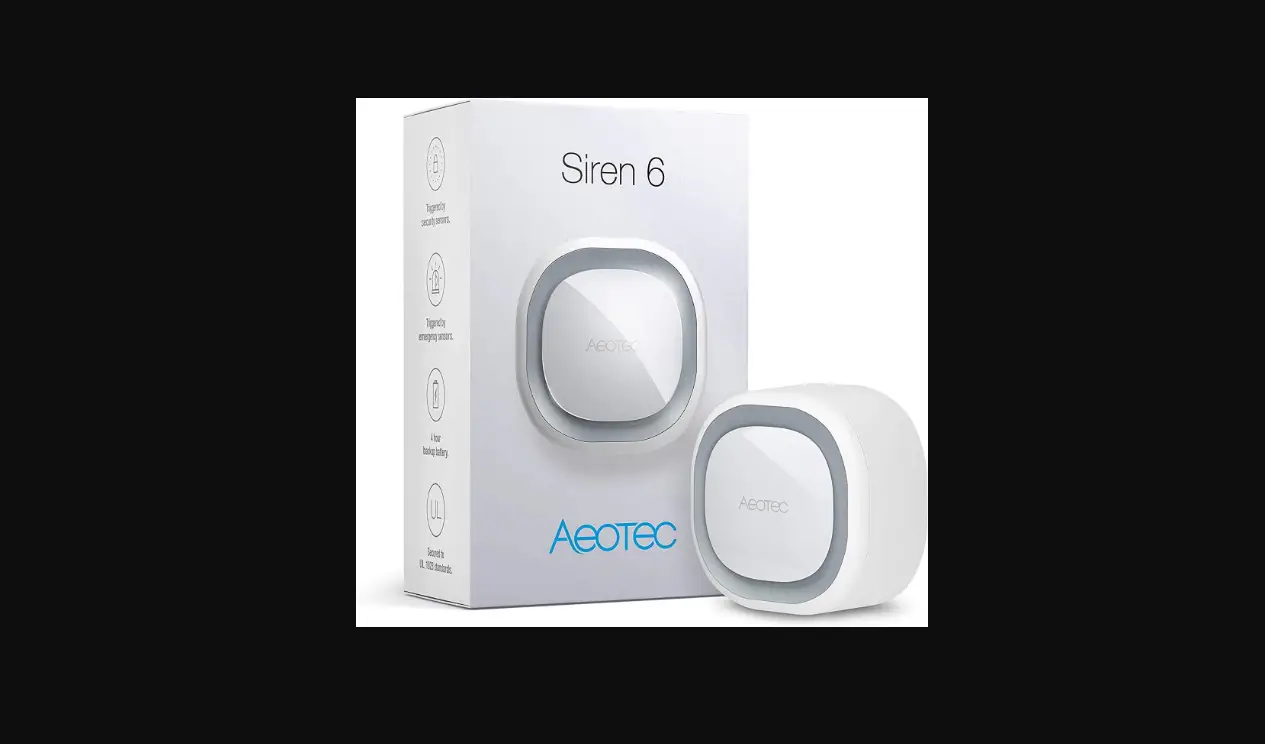 Aeotec Indoor Siren 6 Aeoezw164 Manual