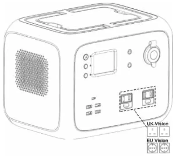 BLUETTI 500Wh Portable Power Station -