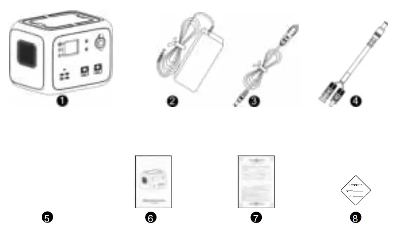BLUETTI 500Wh Portable Power Station - standard