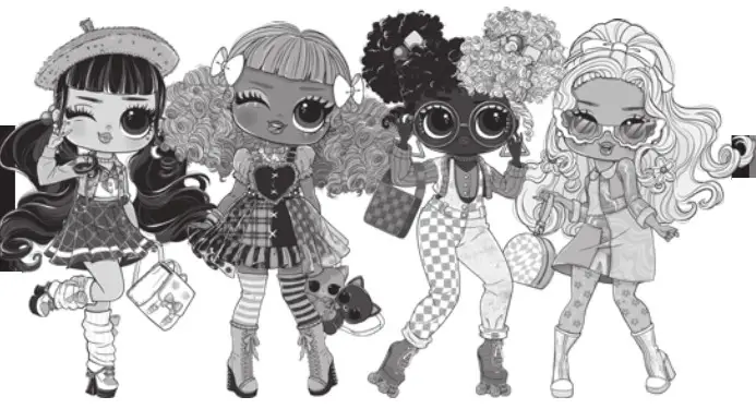 LOL Surprise 579588 Tweens Series 2 Fashion Doll Aya Cherry with 15 Surprises - fig 1