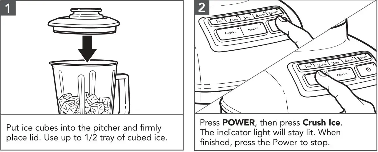 KitchenAid KSB1575 Stand Blender - PRODUCT USAGE 1,2