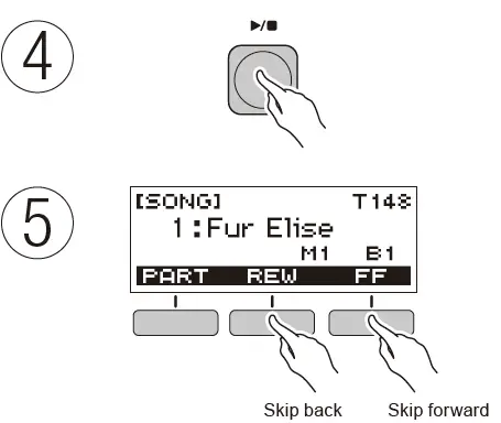 CASIO-CT S190-Portable-Keyboard-11