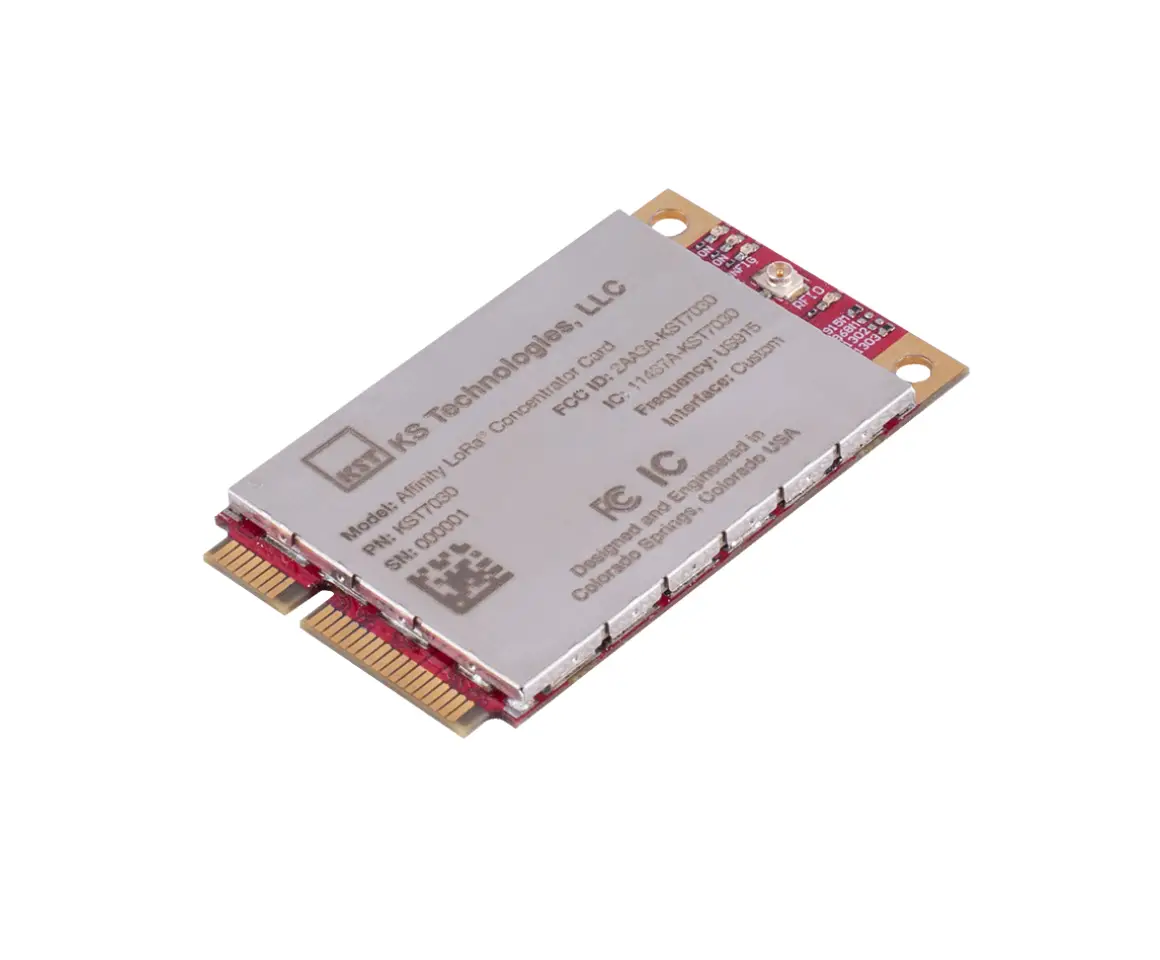 Kst7030 Affinity Concentrator For Lorawan Gateways User Guide