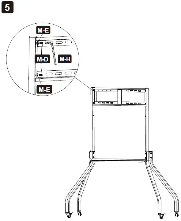 TRIPP-LITE-DMCS4265WL-TV-Floor-Cart-with-Wide-Legs-fig- (9)