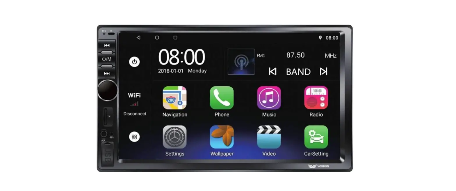 Vordon Ac-8290 Car Radio User Manual