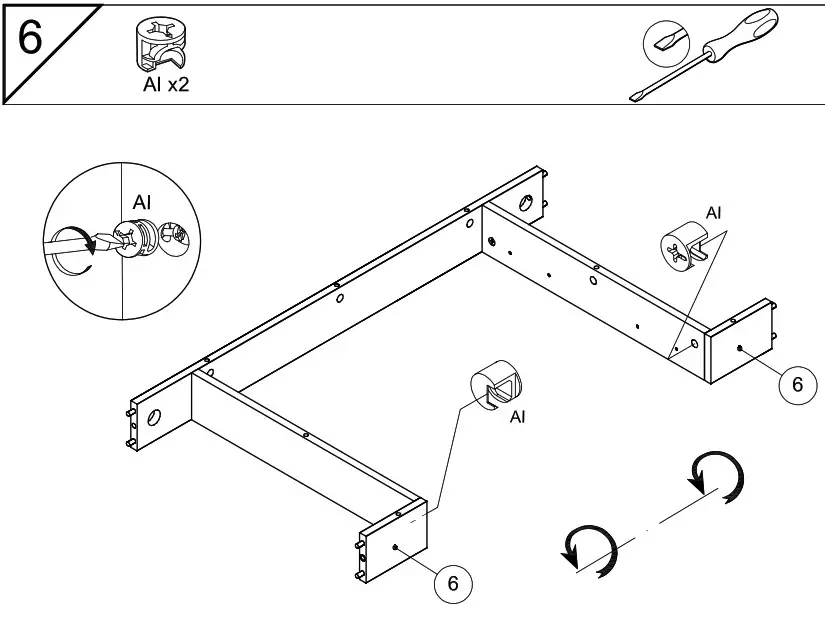 DEDEMAN 0162TABAC Cottage Coffee Table - overview 11