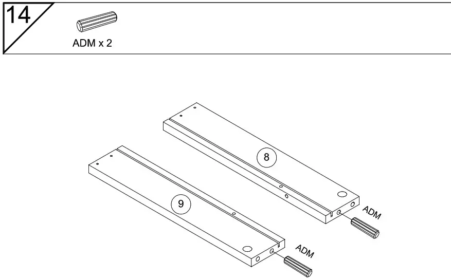DEDEMAN 0162TABAC Cottage Coffee Table - overview 19