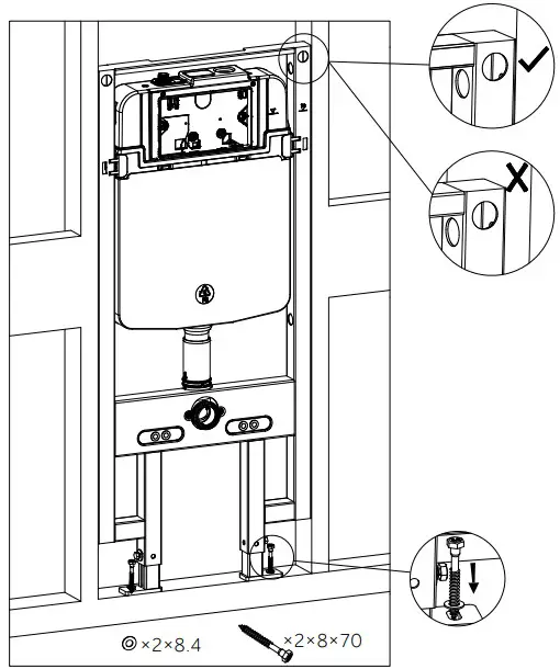 Signature Hardware 953818 ARNELLE Wall Hung Toilet - Figure 11