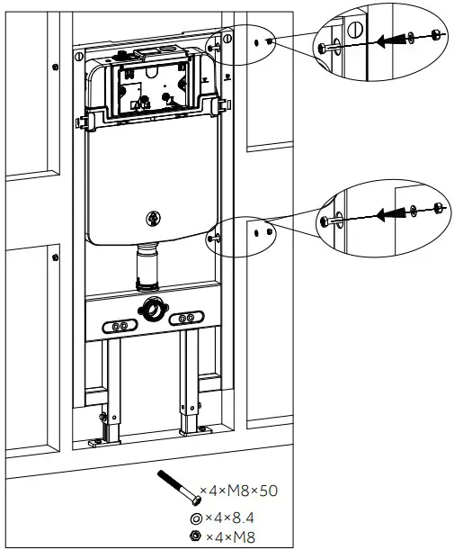 Signature Hardware 953818 ARNELLE Wall Hung Toilet - Figure 12