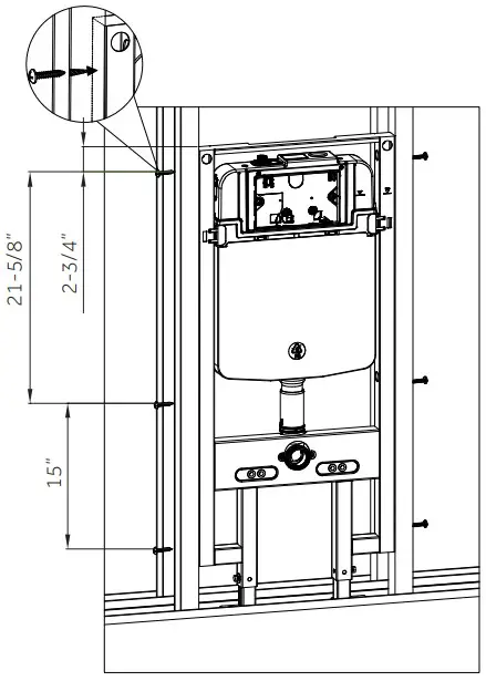 Signature Hardware 953818 ARNELLE Wall Hung Toilet - Figure 14