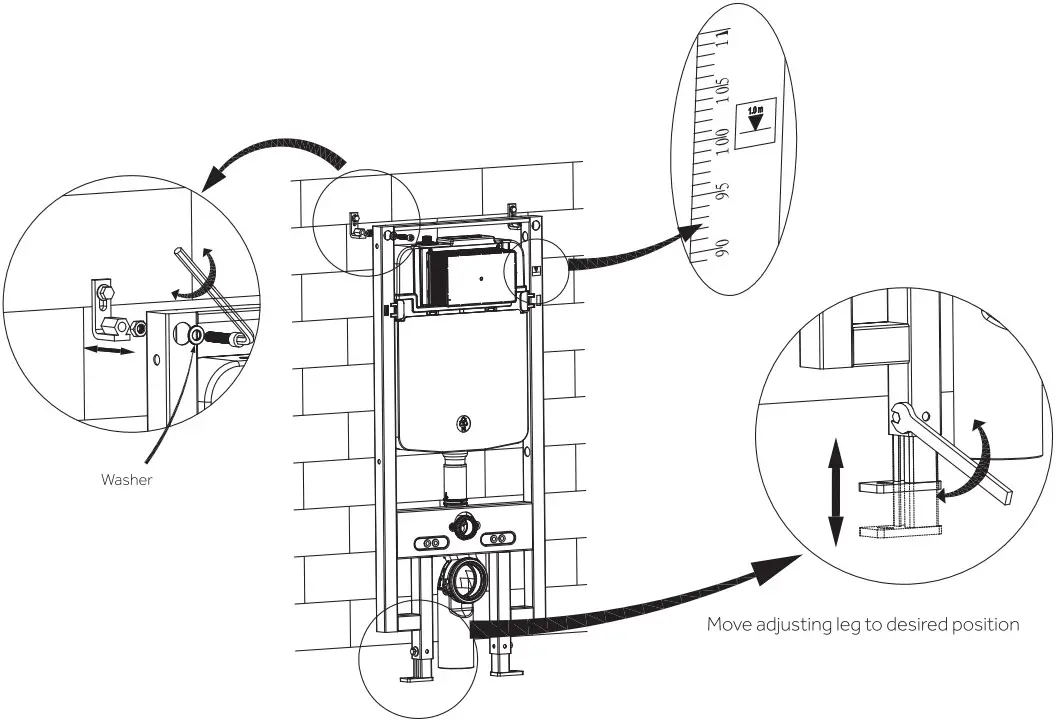 Signature Hardware 953818 ARNELLE Wall Hung Toilet - Figure 20