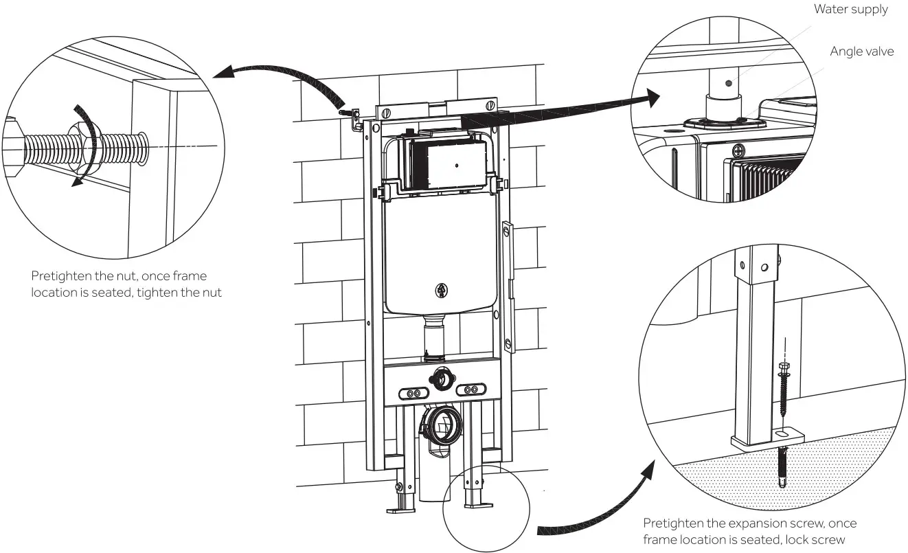 Signature Hardware 953818 ARNELLE Wall Hung Toilet - Figure 21