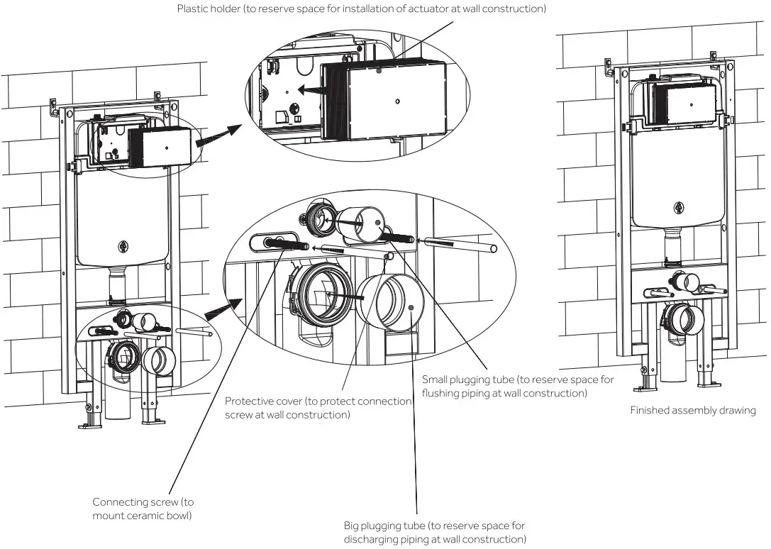 Signature Hardware 953818 ARNELLE Wall Hung Toilet - Figure 22