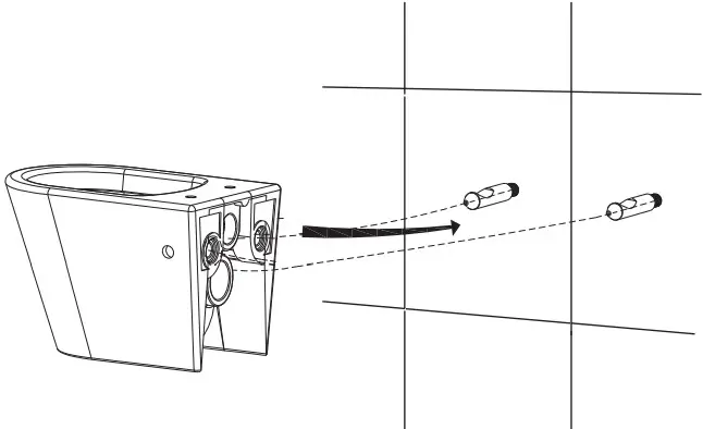 Signature Hardware 953818 ARNELLE Wall Hung Toilet - Figure 35