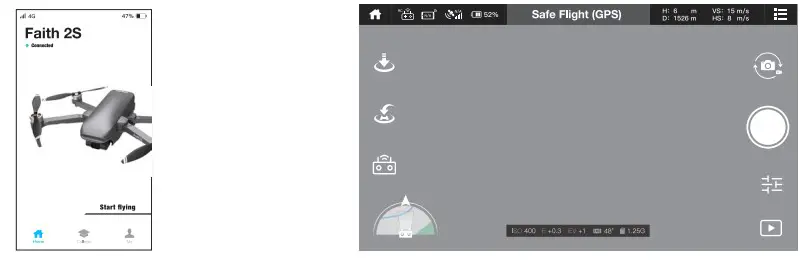 Connect the aircraft