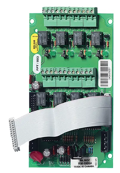Mircom RM-1008A Eight Relay Circuit Module